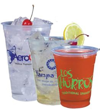 Plastic Drinkware - Custom Printed - Wholesale